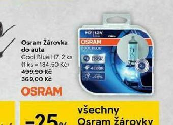 Tesco Osrma žárovka do auta h7 nabídka
