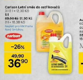 Tesco Carlson letní směs do ostřikovačů nabídka
