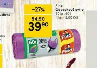 Tesco Fino odpadkové pytle nabídka