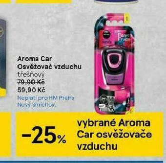 Tesco Aroma car osvěžovač vzduchu nabídka