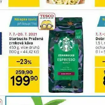 Starbucks pražená káva