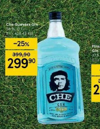 Tesco Che guevara gin nabídka