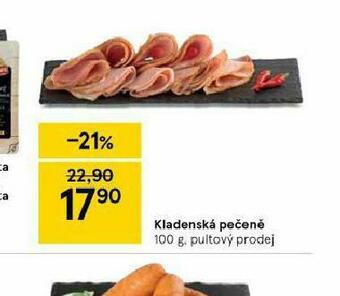 Tesco Kladenská pečeně nabídka