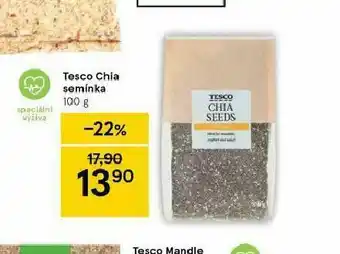 Tesco Tesco chia semínka nabídka