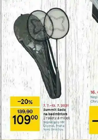 Tesco Sada na badminton nabídka