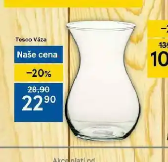 Tesco váza