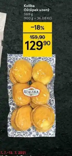 Tesco Koliba oštiepok uzený nabídka