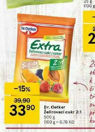 Tesco Dr. eotker želírovací cukr 2:1 nabídka