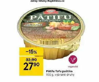 Patufu tofu paštika