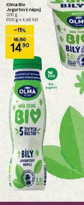 Tesco Olma bio jogurtový nápoj nabídka