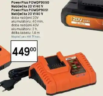 Tesco Powerplus nabíječka nabídka