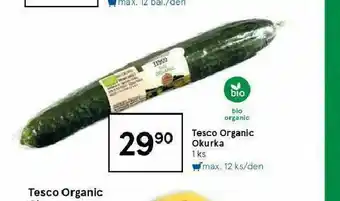 Tesco Tesco organic okurka nabídka