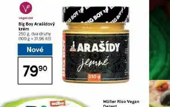 Tesco Bio boy arašídový krém nabídka