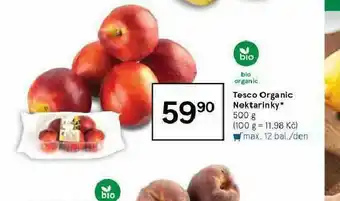 Tesco Tesco organic nektarinky nabídka