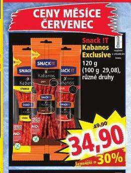 Norma Snack it kabanos exclusive nabídka