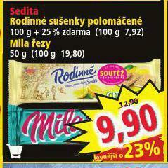 Norma Sedita rodinné sušenky nabídka