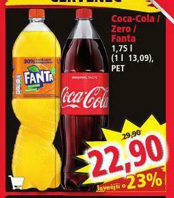 Norma Coca-cola nabídka