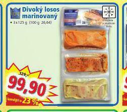 Norma Divoký losos marinovaný nabídka