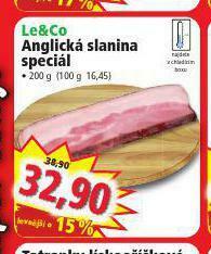 Norma Anglická slanina nabídka
