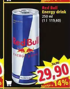Norma Red bull energetický nápoj nabídka