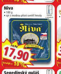 Norma Niva sýr nabídka