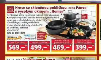 Norma Hrnce, pánve nabídka