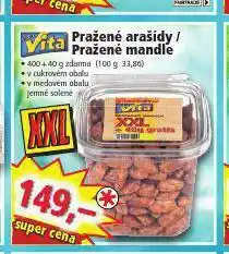 Norma Pražené arašídy / mandle nabídka