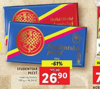 Lidl Orion studentská pečeť nabídka