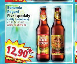 Norma Pivo bohemia regent nabídka