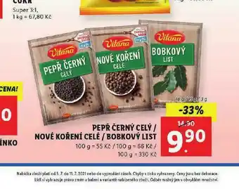 Bobkový list