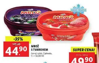 Lidl Mrož s tvarohem nabídka