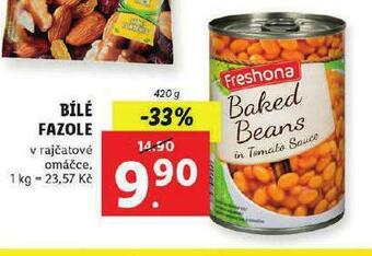 Lidl Bílé fazole nabídka