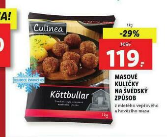 Lidl Masové kuličky na švédský způsob nabídka