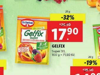 Lidl Gelfix super 3:1 nabídka