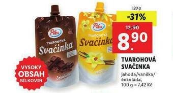 Lidl Tvarohová svačinka nabídka