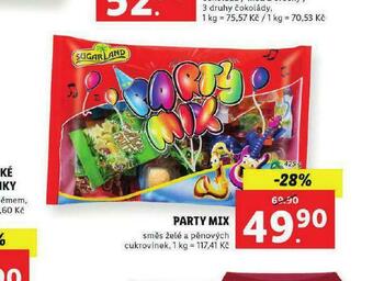 Lidl Party mix nabídka
