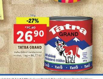 Lidl Tatra grand nabídka