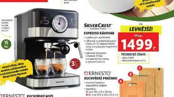 Lidl Espresso kávovar nabídka