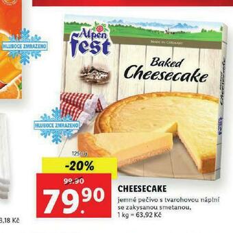 Lidl Cheesecake nabídka