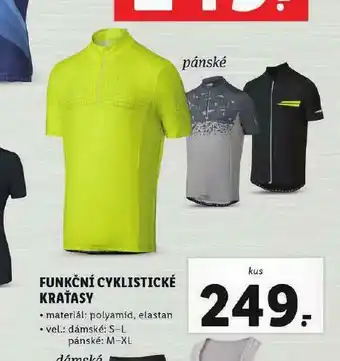 Lidl Pánské funkční ycklistické triko nabídka