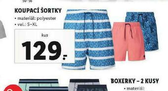 Lidl Koupací šortky nabídka