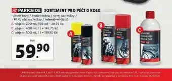 Lidl Sortiment pro péči o kolo nabídka
