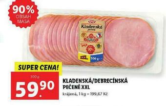 Lidl Kladenská/debrecínská pečeně nabídka
