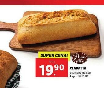 Lidl Ciabatta nabídka