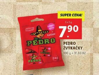 Lidl Pedro žvýkačky nabídka