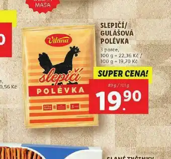 Slepičí / gulášová polévka