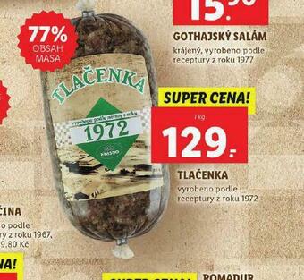 Lidl Tlačenka nabídka