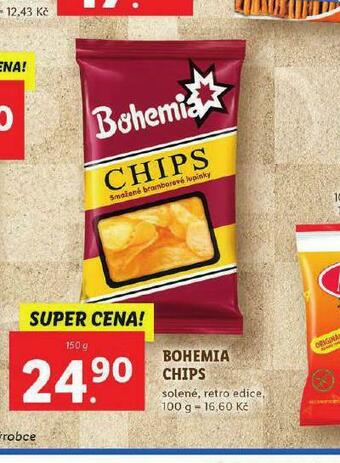 Lidl Bohemia chips nabídka