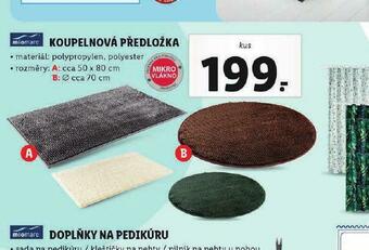 Lidl Koupelnová předložka nabídka