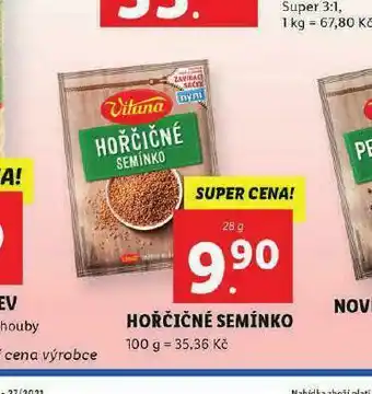 Hořčičné semínko